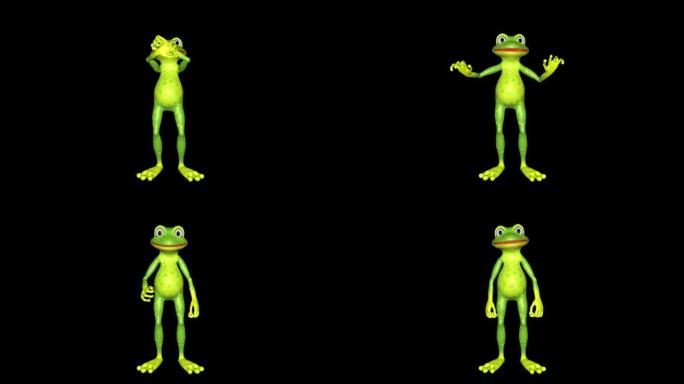 青蛙说话循环阿尔法频道