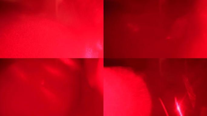 尘埃纹理抽象红色暗视频4K