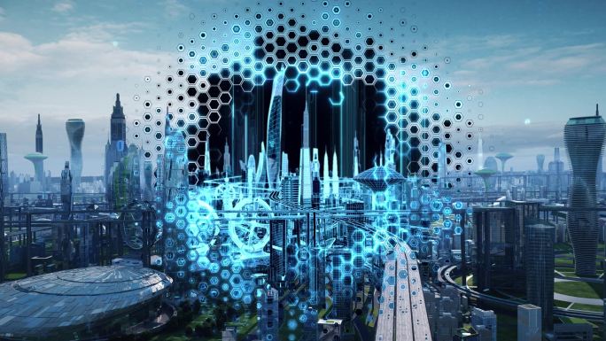 未来数字化城市展现