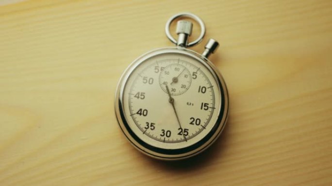 秒表的特写镜头