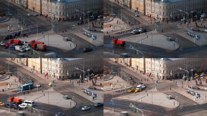 莫斯科的交通时光倒流