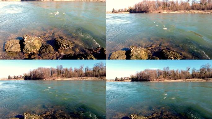 冬季的萨尔扎赫河