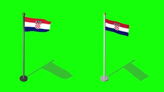克罗地亚等距国旗