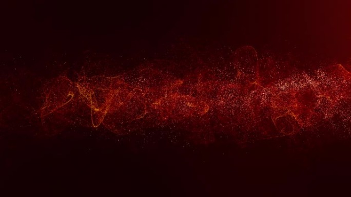 抽象流动火灾粒子模拟背景
