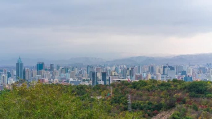 新疆乌鲁木齐的风景时光倒流