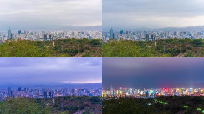 新疆乌鲁木齐的风景时光倒流