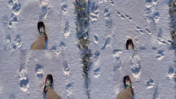 走路时像雪一样踢沙子表面
