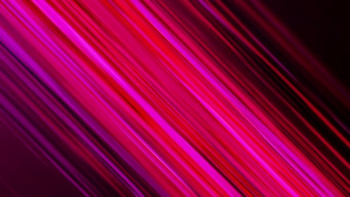 4k红色粉色霓虹灯发光速度线背景