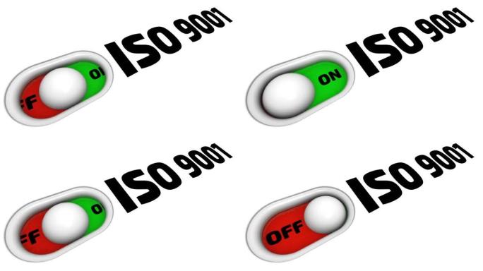 启用和禁用ISO 9001