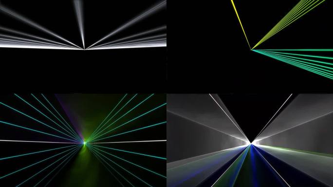4K激光灯光秀模拟国庆激光表演秀14D