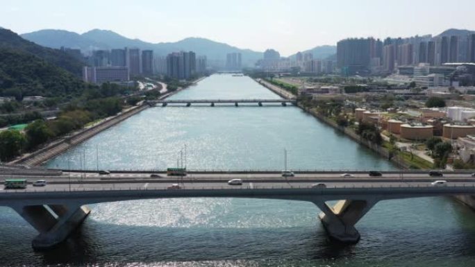 2022年2月4日香港城门河的河口