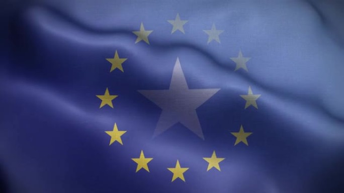 EU索马里国旗循环背景4K