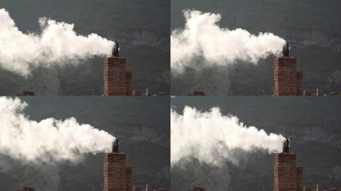 炉子在房子里燃烧