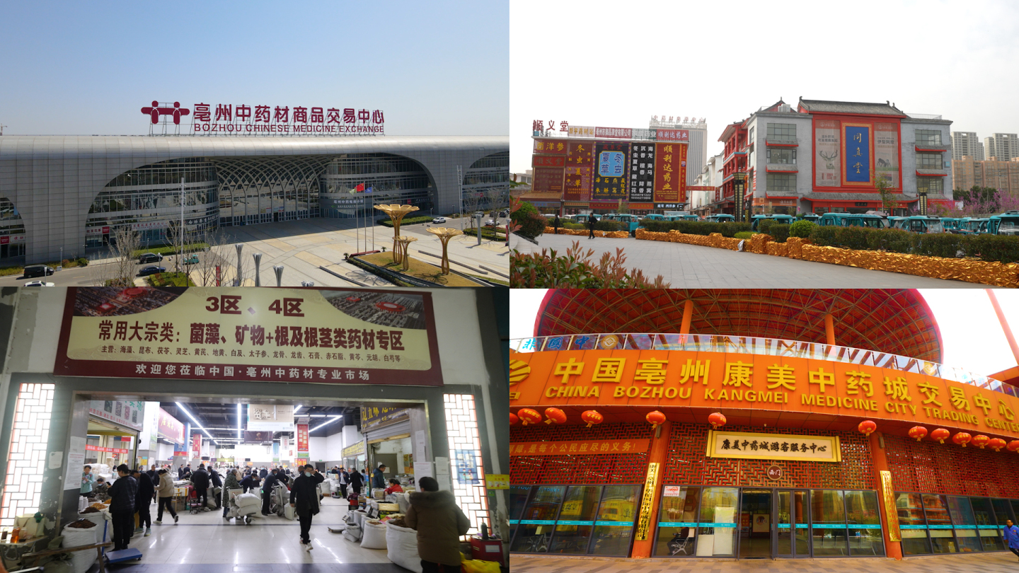亳州中药材商品交易中心与康美药业专业市场