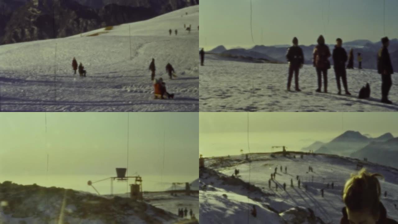 意大利1964，人民滑雪胜地阿尔卑斯山