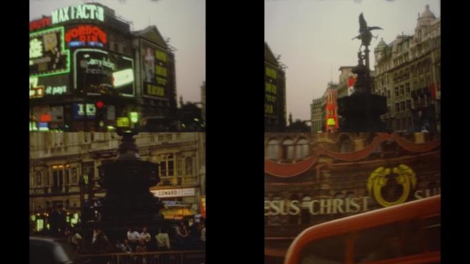 英国1976，皮卡迪利广场伦敦