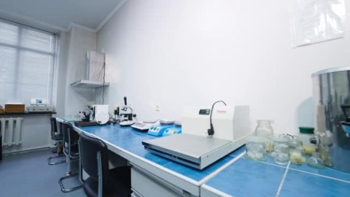 医学研究专用设备。在医院进行测试，分析和实验的实验室。