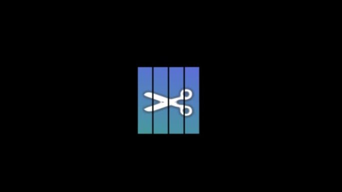 图标4k黑色背景视频