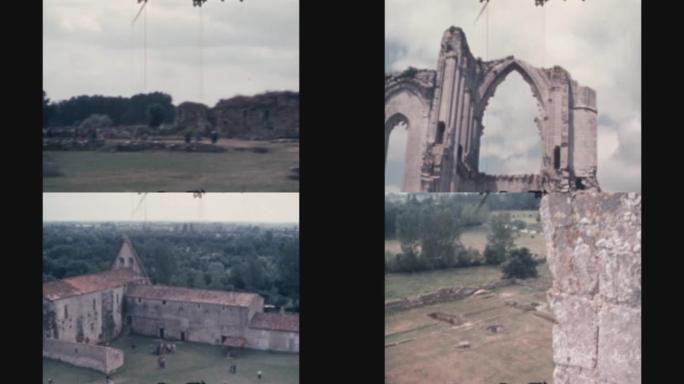 法国1977，修道院Maillezais