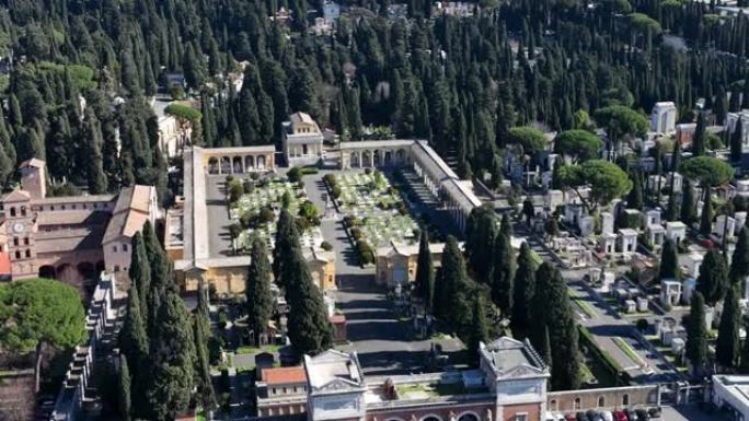 意大利罗马的维拉诺公墓。