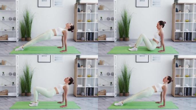 瑜伽疗法身体健康运动女性练习