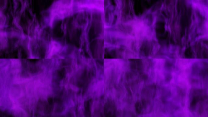 4k雾尘烟紫色背景