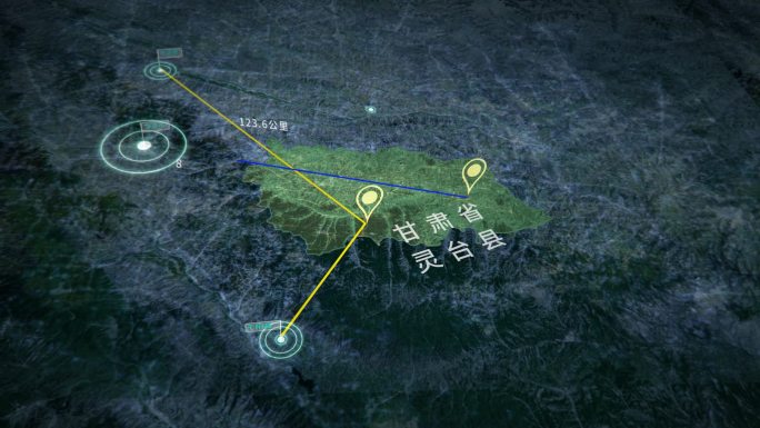 灵台区位交通图甘肃灵台县陇东交通高速公路