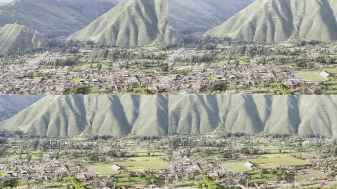 秘鲁圣谷乌鲁班巴镇-鸟瞰图
