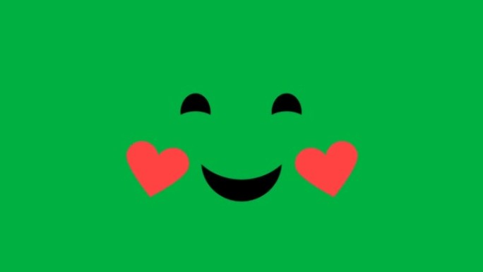 绿屏爱情表情动画。
无缝情人节剪辑。