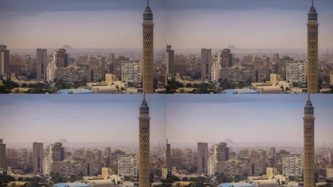 开罗,埃及建筑城市风光发展