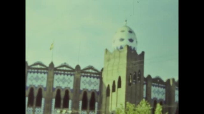 西班牙1958，Plaza de toros barcelona street