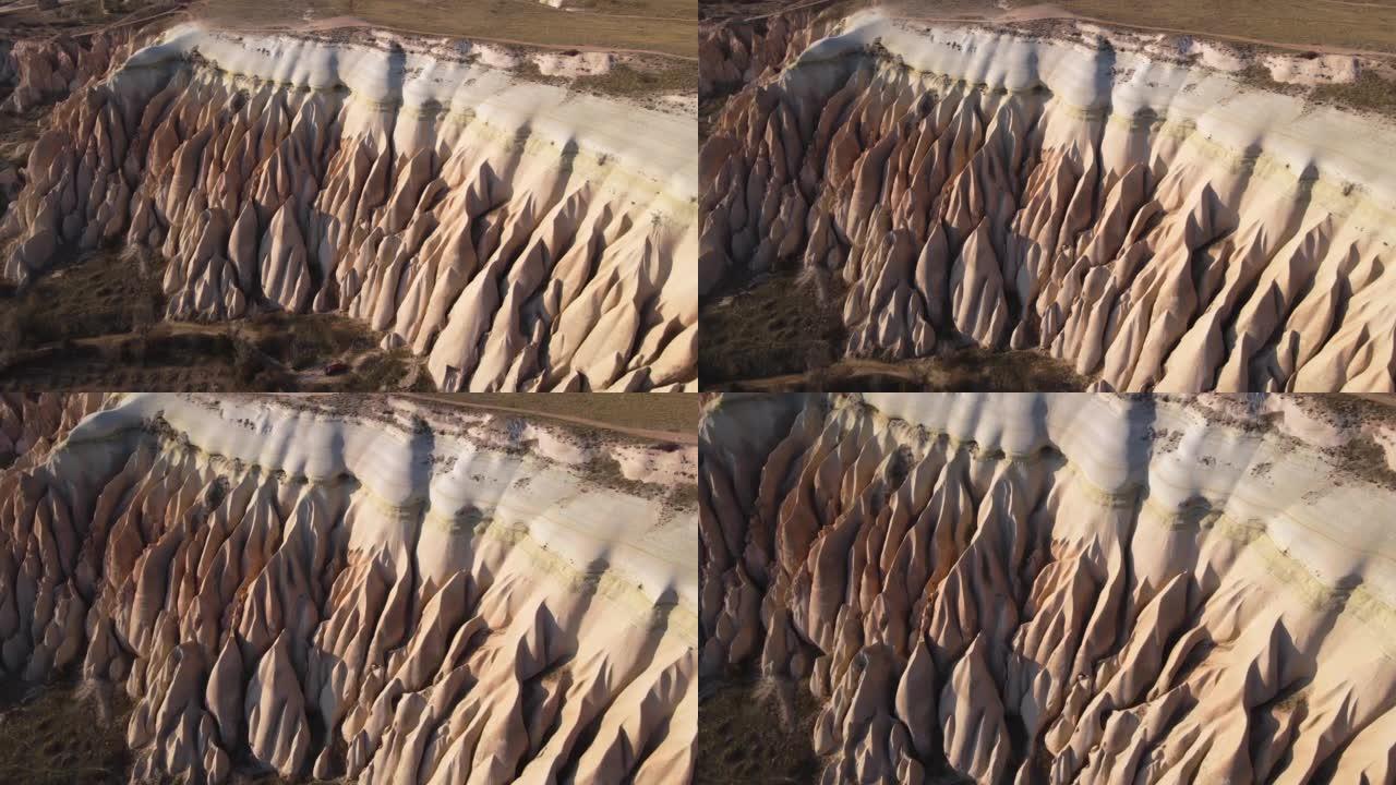卡帕多西亚的侵蚀岩层