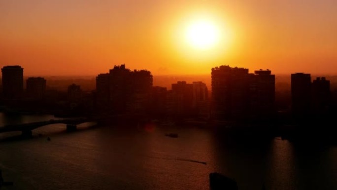 开罗,埃及阳光黄昏夕阳