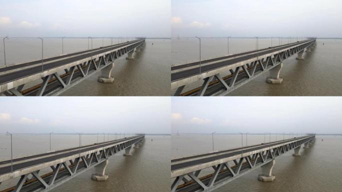 帕德玛多用途桥。孟加拉国的基础设施发展