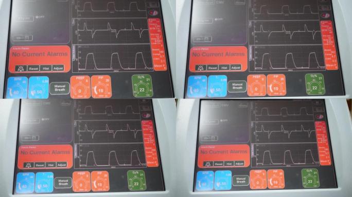 呼吸机心脏病心率仪心脏监测