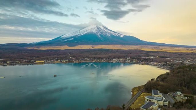 山中湖和富士山的超流天线