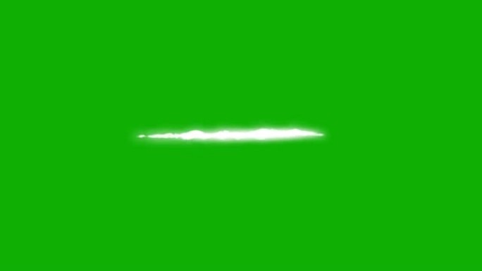 绿色屏幕背景的闪电波运动图形