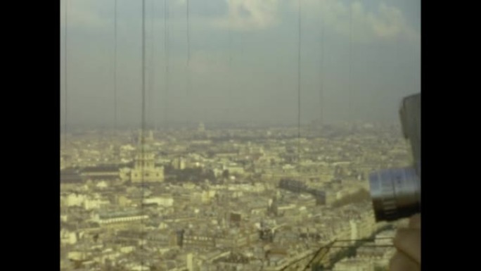 法国1974，巴黎鸟瞰图