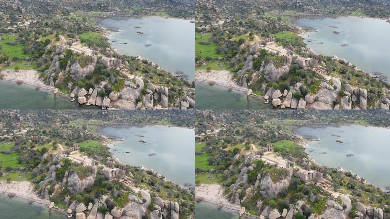 巴法湖鸟瞰图，卡赫韦·阿萨尔·阿达斯，伊克斯·阿达拉尔，贝斯帕马克·达格拉里，山脉