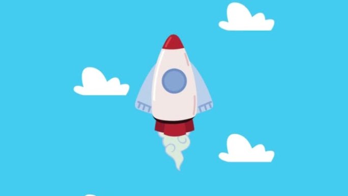 火箭儿童玩具动画