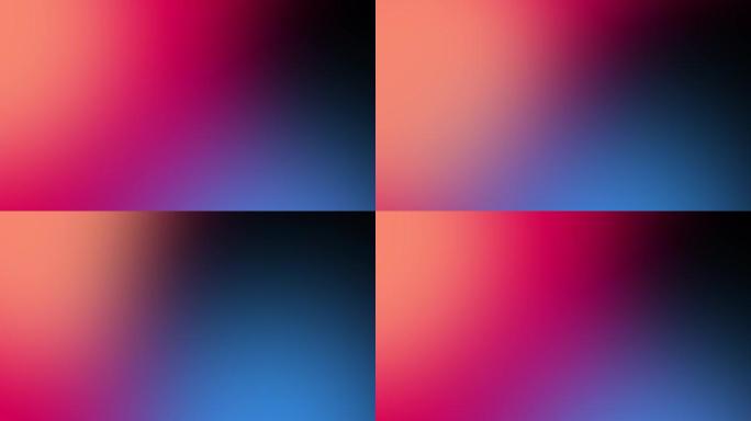 移动抽象模糊背景。颜色紫色粉色蓝色渐变背景