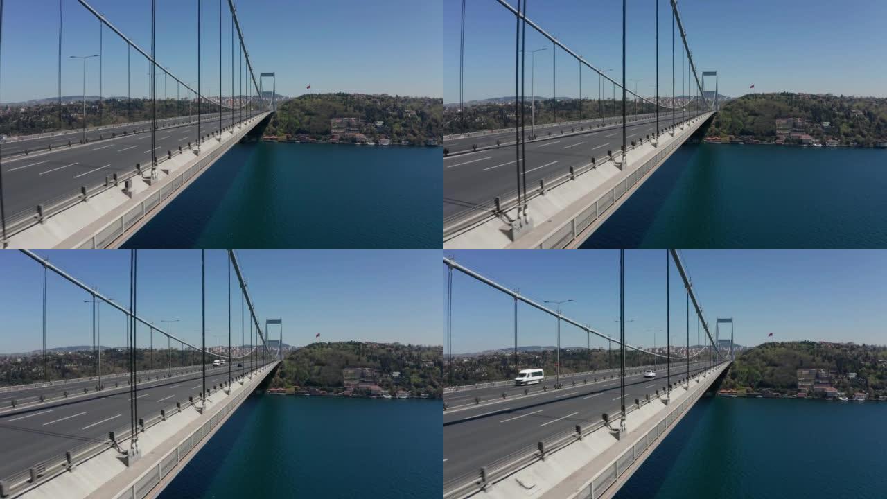Yavuz苏丹塞利姆桥无人机镜头