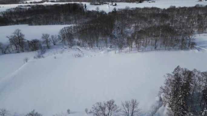 平富和新雪谷村鸟瞰图