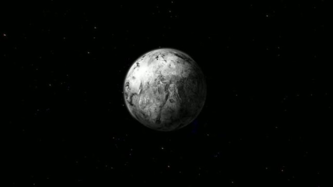 Haumea在移动的恒星背景中缓慢旋转变焦
