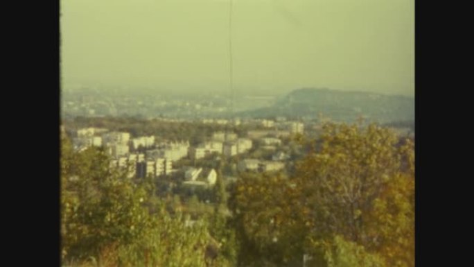 匈牙利1983，鸟瞰图布达佩斯