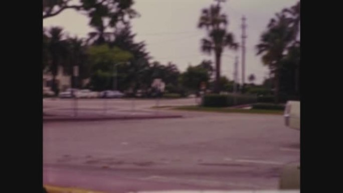 美国1973，迈阿密城市街景