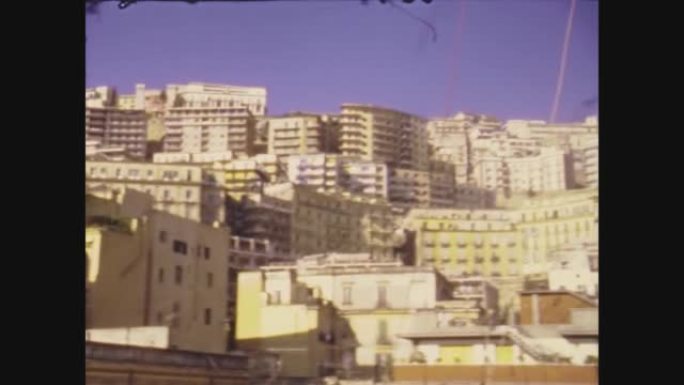 意大利1971，那不勒斯城市街景