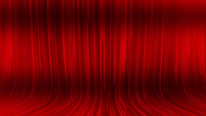 4k抽象红色过度曝光背景数字粒子流，数字网络空间，技术数字连接背景-可循环股票视频