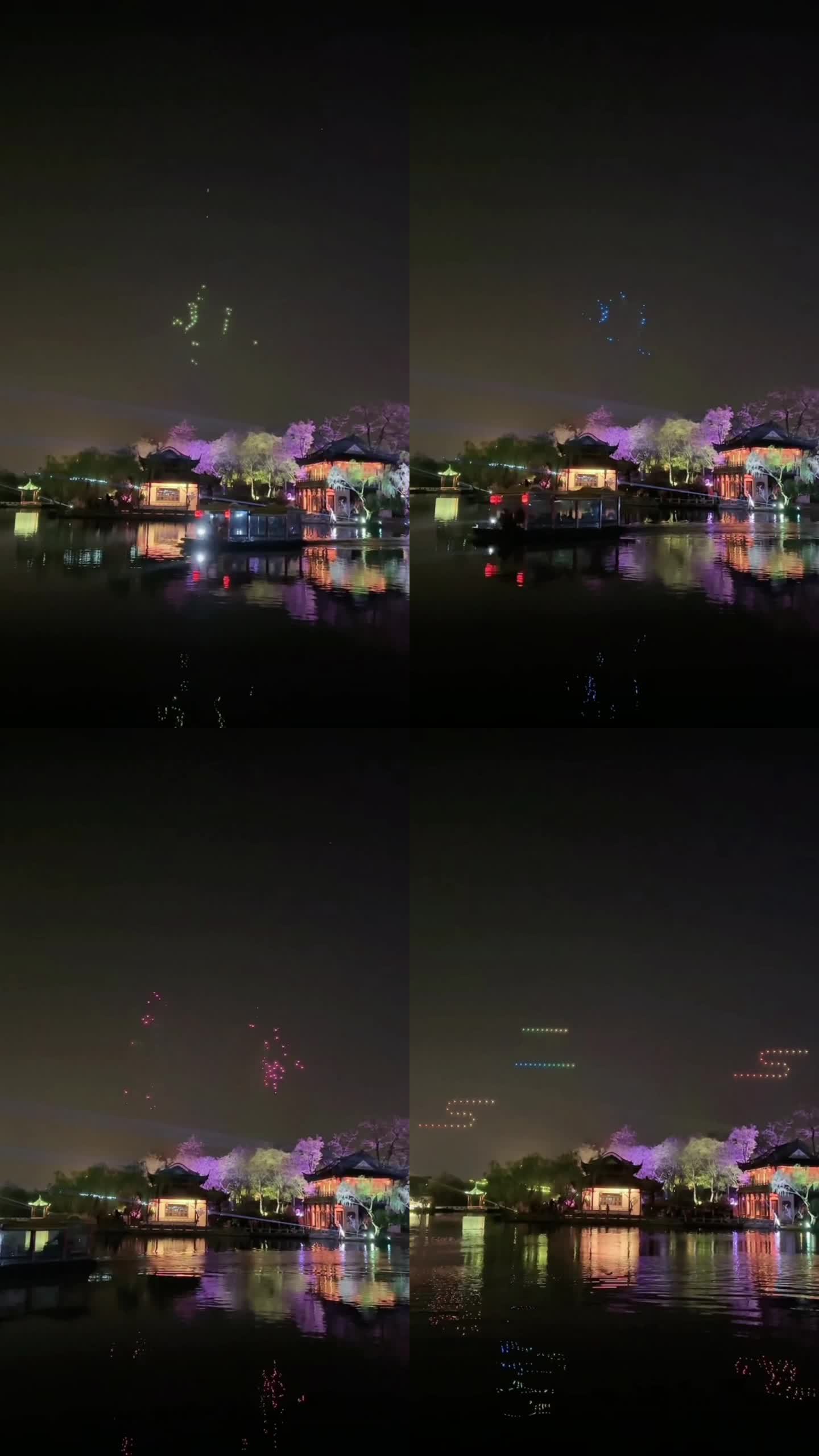 扬州瘦西湖夜景灯光秀