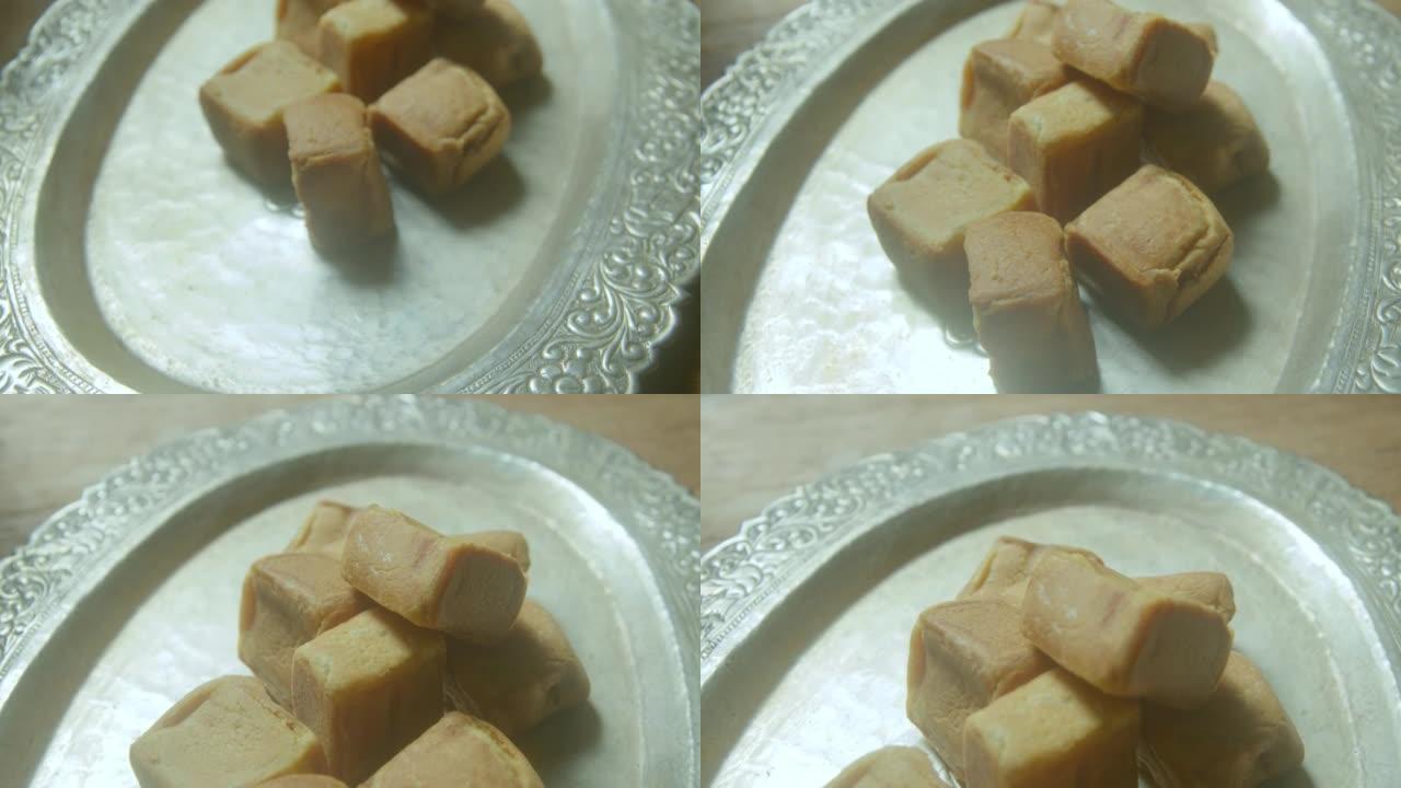 小麦粉甜食豆馅，泰国沙漠